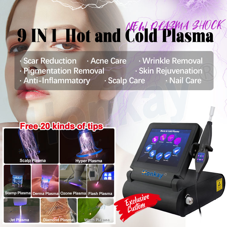 cold plasma device for acne