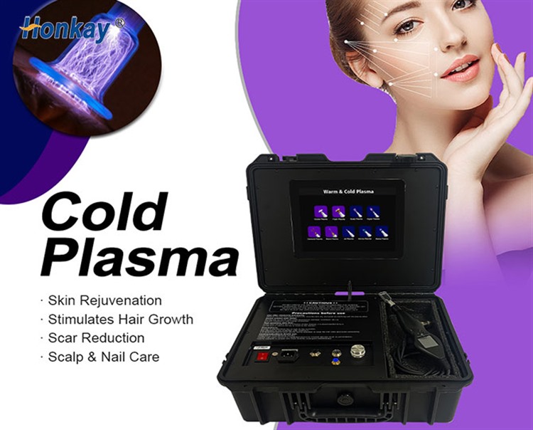 cold plasma device range shown across clinic and home use configurations