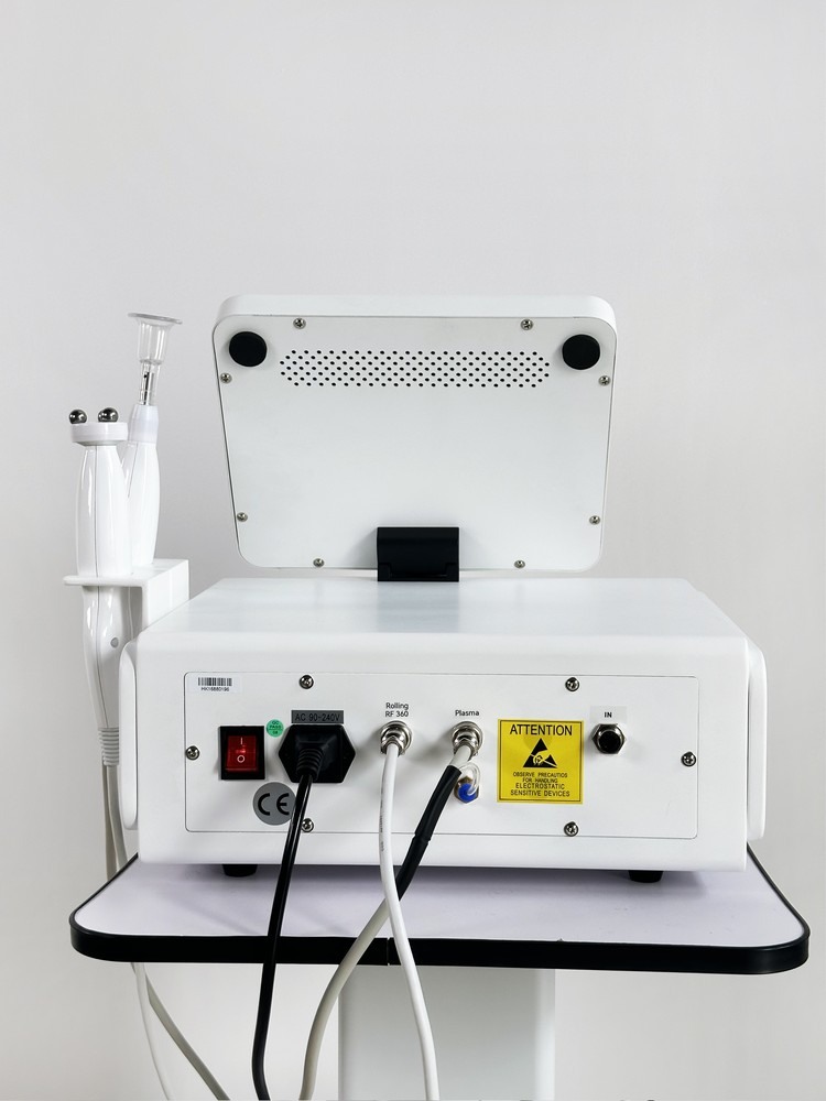 rear panel and connections on a combination treatment unit